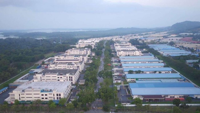 Ilustrasi produksi dan kawasan industri di Batam. (Foto: Dok BP Batam)