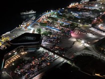 Video dari Udara: Suasana Kepadatan Arus Balik di Pelabuhan Bakauheni