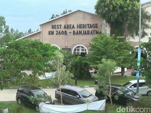 Jajan Kopi Ala Turki di Rest Area Banjaratma Brebes, Dimasak Pakai Pasir Panas