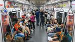 Sepenuh Ini MRT Jakarta Saat Libur Lebaran