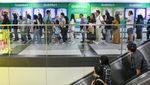 Sepenuh Ini MRT Jakarta Saat Libur Lebaran