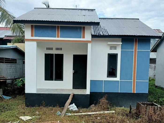 Penampakan rumah di Perumahan Green Borneo