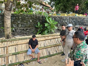 Tim Gabungan Polda Banten Tangkap Pelaku Pungli di Jembatan Pantai Carita