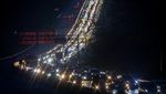 Potret Situasi Arus Balik di Ruas Tol Semarang-Solo