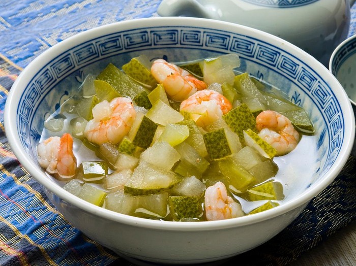 Resep Udang Tumis Labu Air