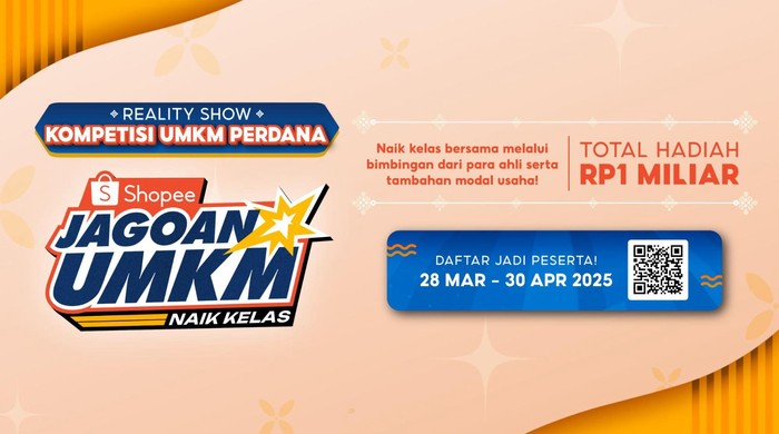 Shopee Hadirkan Program Reality Show ‘Jagoan UMKM’, Total Hadiah Rp 1 M