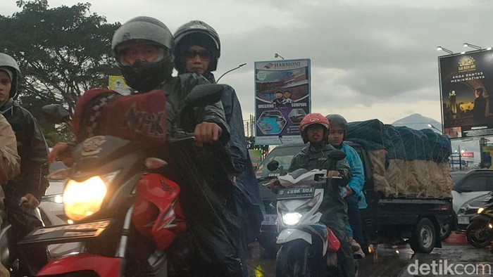 Situasi arus balik di Garut Situasi arus balik di Garut