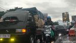 Potret Kepadatan Arus Balik di Jalur Garut