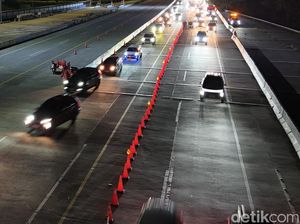 Pemberlakuan One Way di Tol Palikanci Cegah Lonjakan Arus Balik