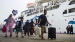 Arus Balik Mulai Terlihat di Pelabuhan Semayang, Puncak Diprediksi 8-10 April