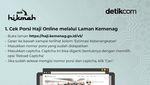 Cara Cek Porsi Haji Online