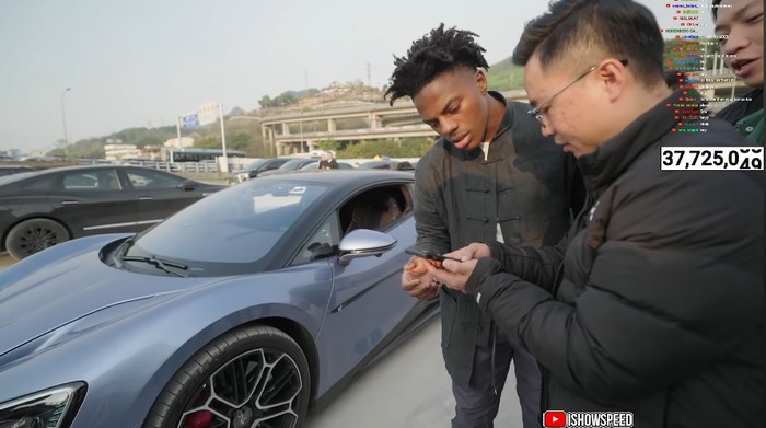 iShowSpeed terpukau mobil listrik China.