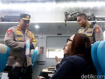 Kapolri Tinjau Arus Balik di Stasiun Tawang Semarang