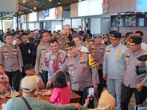 Kapolri Pastikan Kelengkapan Fasilitas Rest Area Km 456 Saat Arus Balik Lebaran