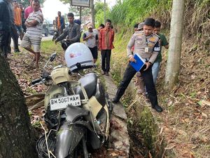 Momen Penemuan 2 Remaja Tewas dalam Parit di Solok