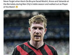 Kevin De Bruyne Tinggalkan City, Netizen Terharu