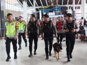 Polisi Tingkatkan Patroli Hadapi Puncak Arus Balik di Bandara Soetta