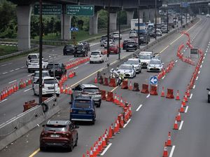 Video Contraflow di Tol Japek Pagi Ini