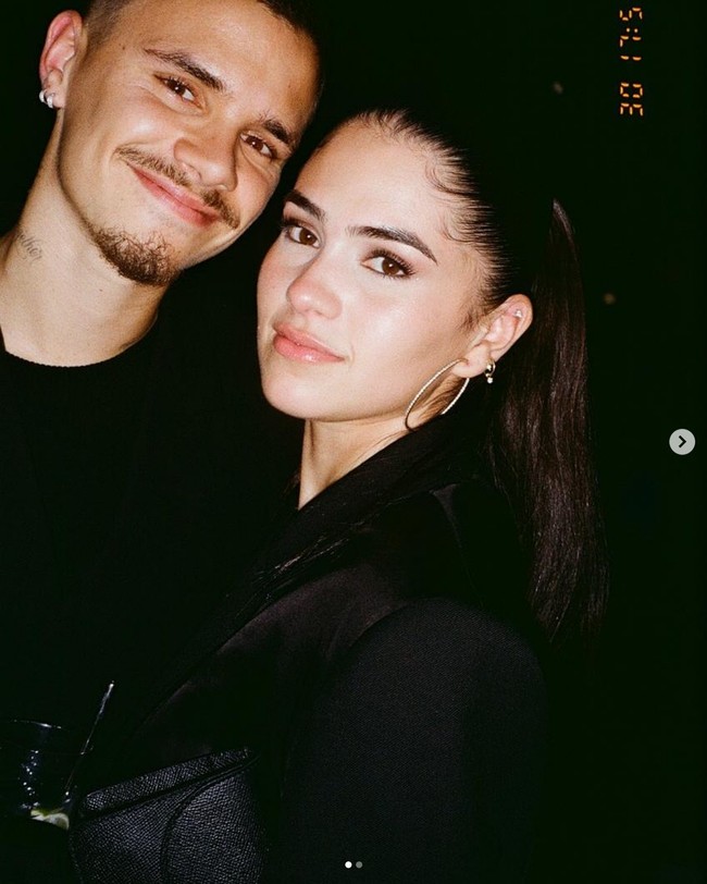 Romeo mulai go public dengan Kim Turnbull sebagai pasangan kekasih pada November 2024.  Foto: Dok. Instagram