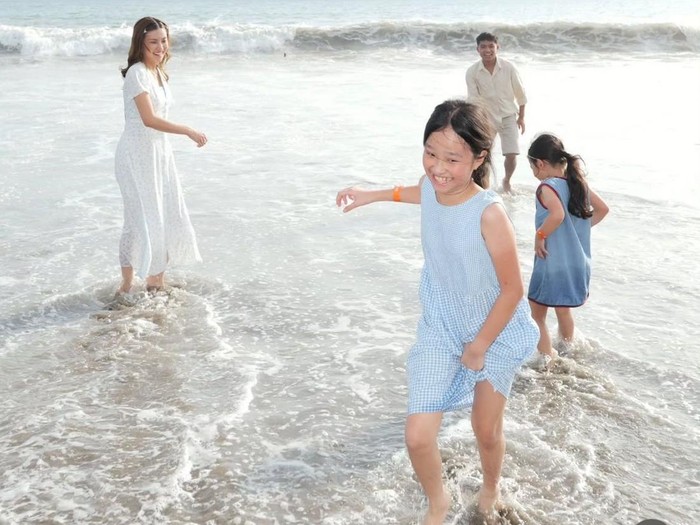 Sarwendah berlibur di Bali Sarwendah berlibur di Bali