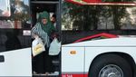 Suasana Arus Balik Lebaran 2025 di Terminal Mengwi Bali