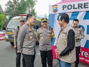 Wakapolda Jatim Tinjau Pos Tim Urai, Pastikan Wisatawan Kota Batu Aman-Nyaman