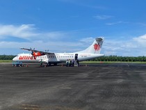 Wings Air Rute Kupang-Larantuka Dibatalkan Akibat Abu Erupsi Ile Lewotolok