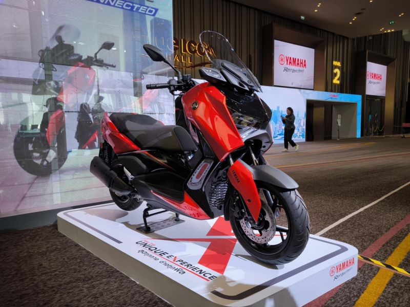 Yamaha XMax 2025 di Thailand.