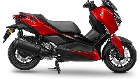 Yamaha XMax terbaru di Thailand juga mendapat penyegaran di bagian belakang. Kini model lampu dan tarikan bodinya menjadi lebih agresif. Selain itu, tunggangan tersebut masih sama dibandingkan model sebelumnya. Foto: Doc. Yamaha Thai.