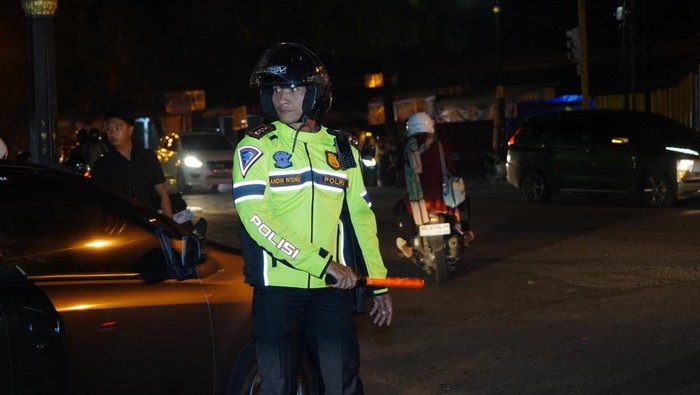 Aksi Kapolres Ponorogo atur lalu lintas