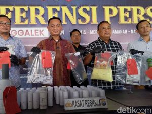 Kurir Ekspedisi di Trenggalek Dibekuk gegara Nekat Bikin Peledak-Balon Udara