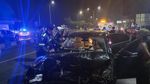 Penampakan Ujung Tol Gresik Lokasi Sedan BMW Terjun Bebas
