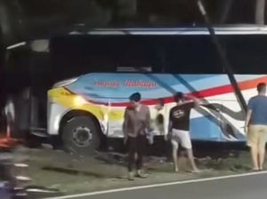 Penumpang Motor Ditabrak Bus Sumber Rahayu Meninggal, Korban Bocah 10 Tahun