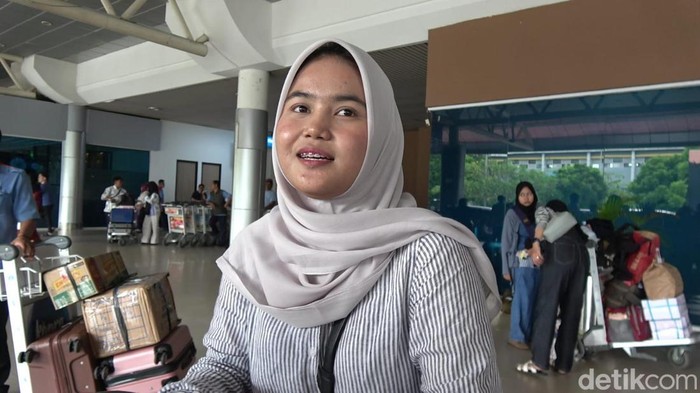 Ersa Puspita pemudik yang pilih balik cepat ke perantauan