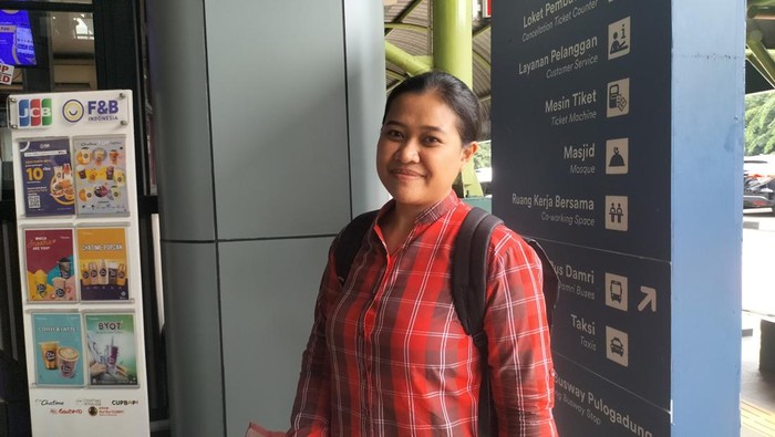 Fitri (35) baru bisa mudik ke Salatiga, Jawa Tengah (Jateng), hari ini atau H+6 Lebaran.