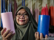 Gunakan Bahan Alami, Lilin dari Bojonggede Tembus Ekspor