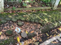 Rusak dan Berlumutnya Trotoar di Jalan Cilaki Bandung