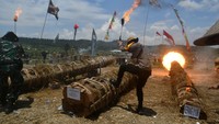 Kegiatan ini juga sebagai pelestarian budaya asli Sunda dan hiburan rakyat. 