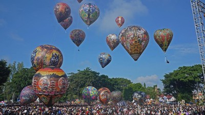 Meriah Festival Balon Udara Wonosobo 2025