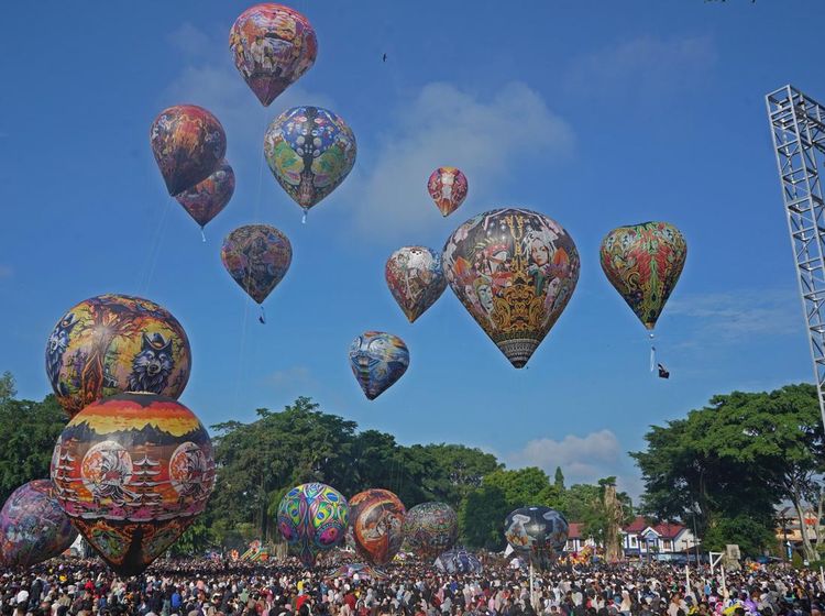 Meriah Festival Balon Udara Wonosobo 2025