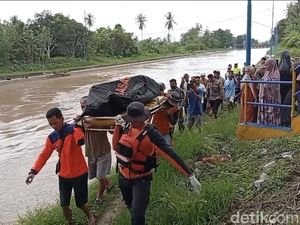 ASN Enrekang Hanyut di Sungai Saddang Ditemukan Tewas di Bendung Benteng