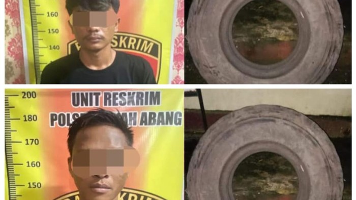 Polsek Tanah Abang tangkap tiga tersangka penggelapan ban di PALI