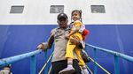 Potret Arus Balik Lebaran di Pelabuhan Samarinda