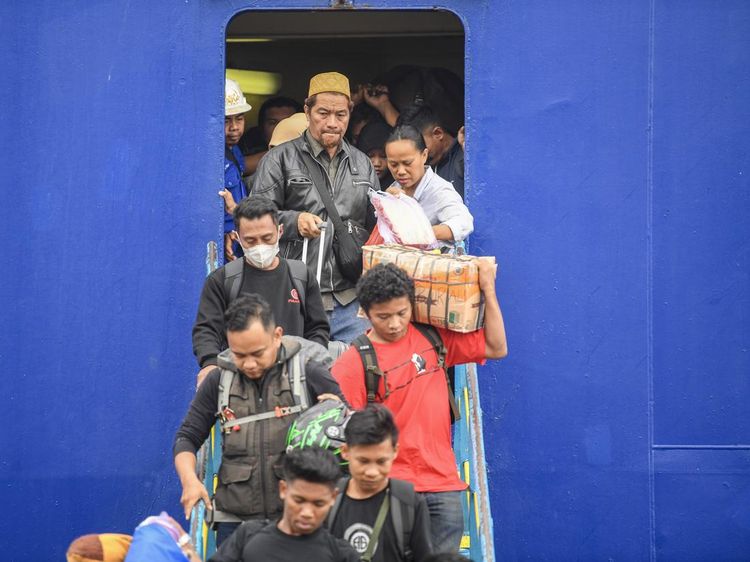 Potret Arus Balik Lebaran di Pelabuhan Samarinda