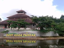 Dulu Sepi, Kini Rest Area Gunung Mas Puncak Ramai Wisatawan Lebaran