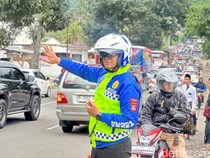 Arus Balik, Ribuan Kendaraan Keluar Garut via Kadungora-Limbangan