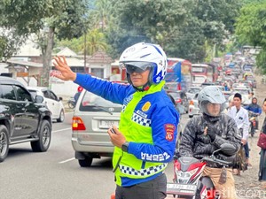 Arus Balik, Ribuan Kendaraan Keluar Garut via Kadungora-Limbangan