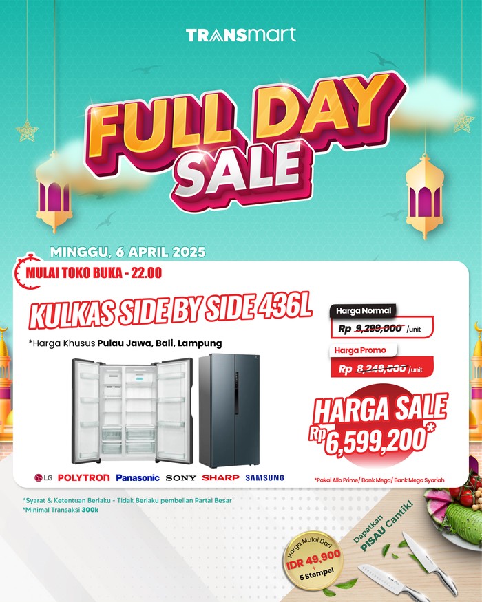 Transmart, 6 April