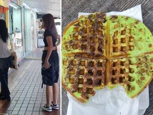 Wanita Ini Kaget Beli Waffle tapi Ada Bekas Gigitan Orang
