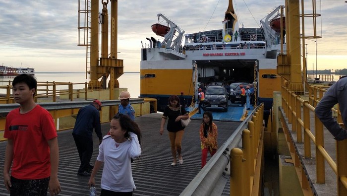 Arus balik Lebaran 2025 terjadi di Pelabuhan Tanjung Api-api